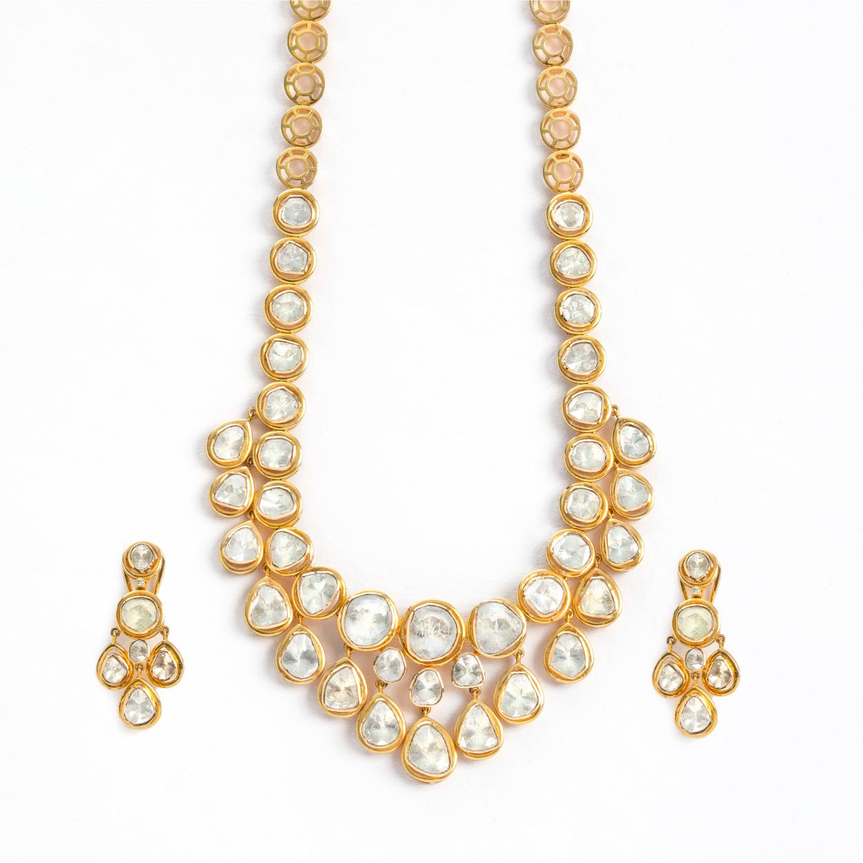 GOLD SET( TEMPLE JEWELERY )