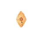 EVERGREEN LADIES RING WITH MEENA WORK
