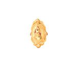 PLAIN YELLOW COCTAIL RING