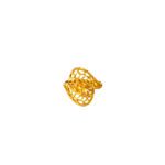 PLAIN CASTING RING WITH FLOWER