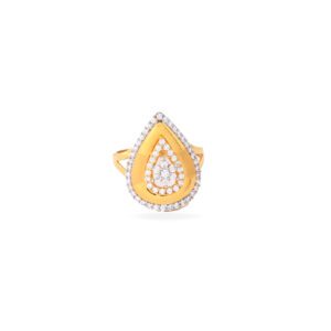 DEWDROP HALO RING