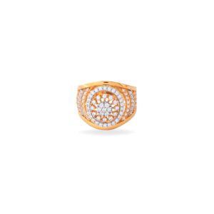 DOME SHAPED COCKTAIL RING