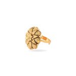 Antique Floral Adjustable Ring for Women