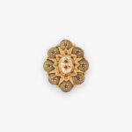 Antique Floral Kundan Cocktail Ring