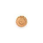 Delicate Flower-Inspired 22KT Gold Ring