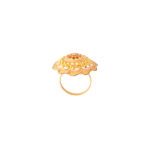 FLOWER COCTAIL RING