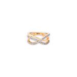 DOUBLE LAYERD INFINITY RING