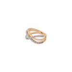 DOUBLE LAYERD INFINITY RING