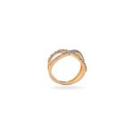 DOUBLE LAYERD INFINITY RING