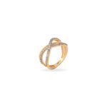 DOUBLE LAYERD INFINITY RING