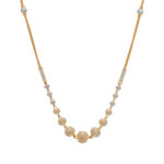 Elegant white Gold-Plated Beaded Traditional & Modern Design