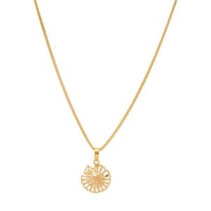Elegant Gold Plated Jewelry Set Featuring Intricate Circular