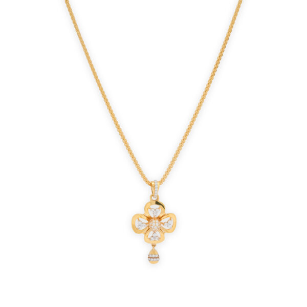 Sparkle Bloom Zircon Set