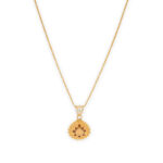 "Golden Glow Pendant Set"