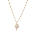 Crystal Teardrop Elegance Pendant Set