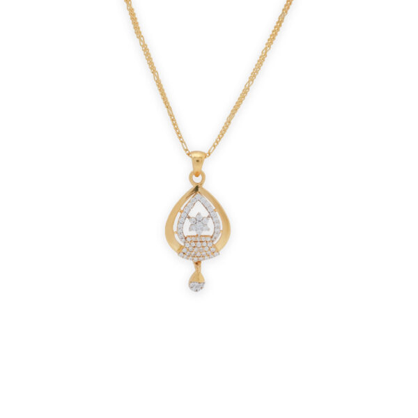 Crystal Teardrop Elegance Pendant Set