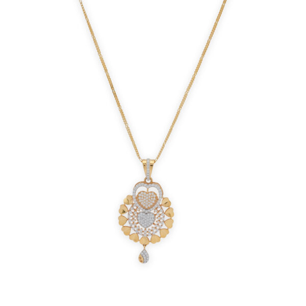 Hearts in Harmony Pendant Set
