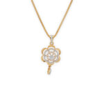 Blossom Glow Zircon Pendant Set