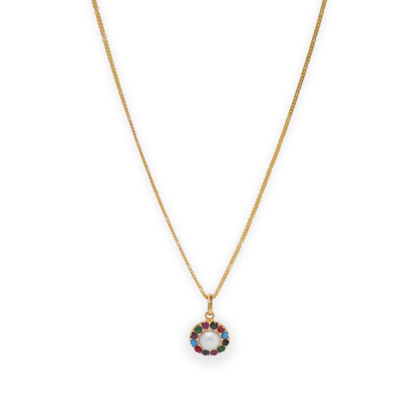 Celestial Harmony Multicolor Pendant Set