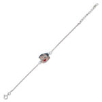 Cute Chhota Bheem Silver Kids Bracelet