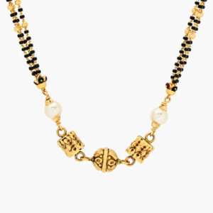 Elegant Pearl-Accented Mangalsutra