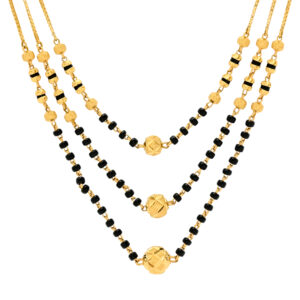Triple Strand Gold Mangalsutra
