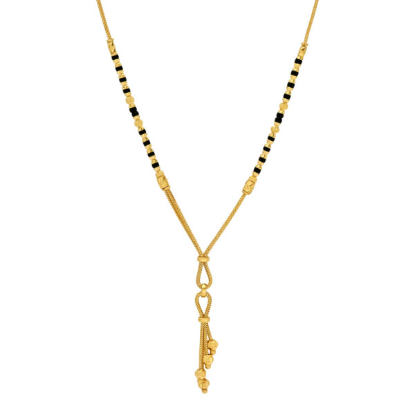 Chic Y-Shape Gold Mangalsutra