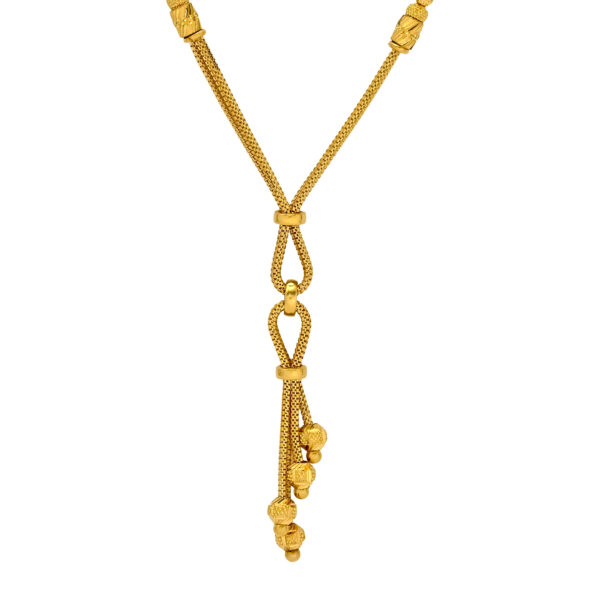 Chic Y-Shape Gold Mangalsutra