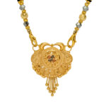 Elegant Traditional Gold Mangalsutra Pendent