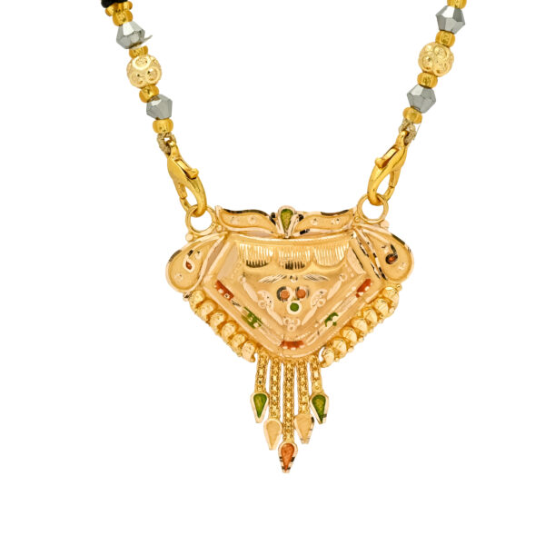 Traditional Gold Mangalsutra Pendant