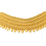 Trending Gold Beaded Choker Necklace