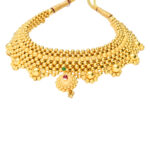 Traditional South Indian Gold Choker Necklace
