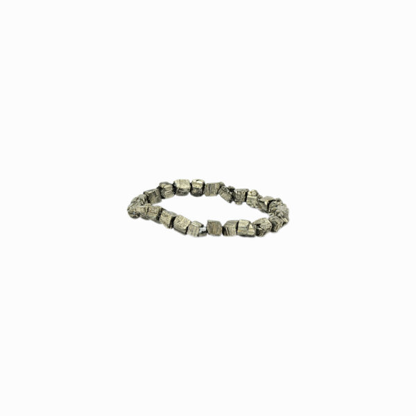 Golden Pyrite Raw Stone Bracelet
