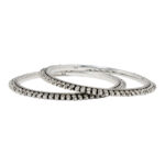 Elegant Antique Silver Bangles