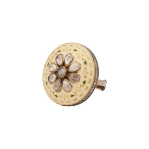 Traditional Kundan Floral ring