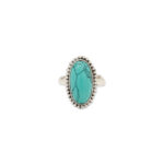 Vintage Turquoise Oval Ring
