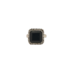 Elegant Vintage Black Onyx Ring