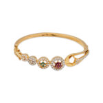 Floral Circle Bracelet with Multicolor
