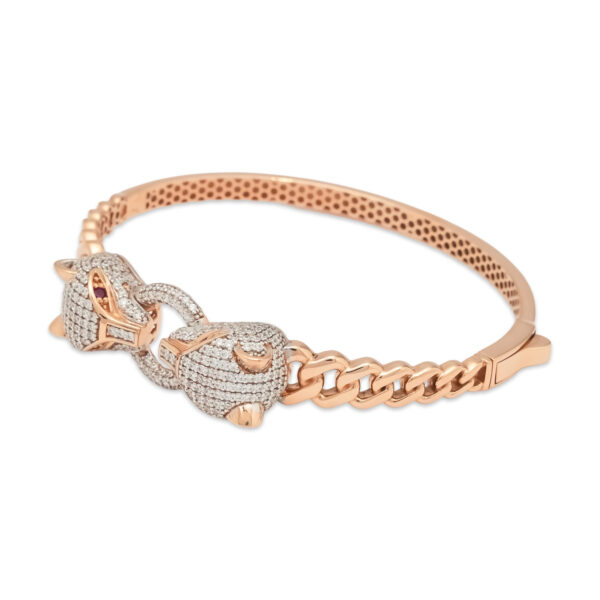 Luxe Panther Head Kada