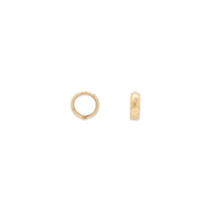 Elegant Gold Hoop Earrings
