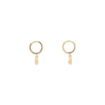 Elegant Gold Teardrop Earrings