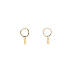 Elegant Gold Teardrop Earrings