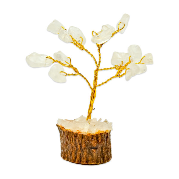 Graceful clear quartz Stone Gemstone Tree