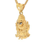Divine 22KT Gold Lord Ganesha Pendant – Small & Elegant
