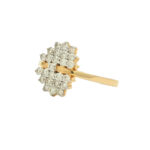 Sparkling Blossom Diamond Ring