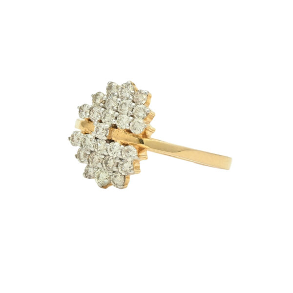 Sparkling Blossom Diamond Ring