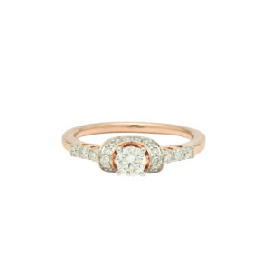 Timeless Diamond Halo Ring