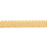 Textured Mesh Gold Bracelet – Elegant Shine
