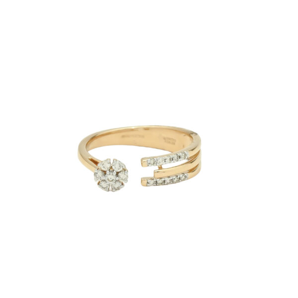 Diamond Sparkle Dual Band Ring