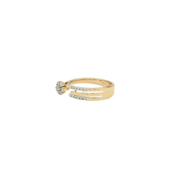 Diamond Sparkle Dual Band Ring